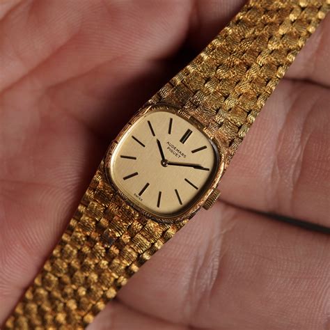 audemars piguet vintage gold watch price|audemars piguet gold chronograph.